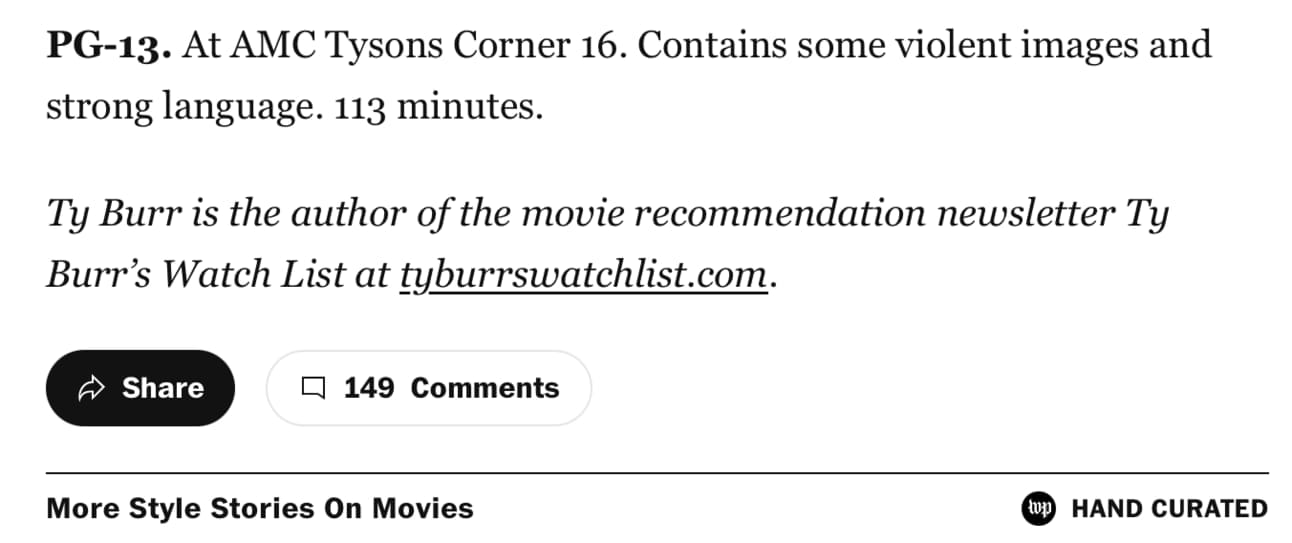 Ty's bio in the Washington Post