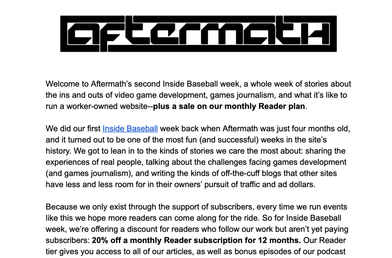 email clip for Inside Baseball