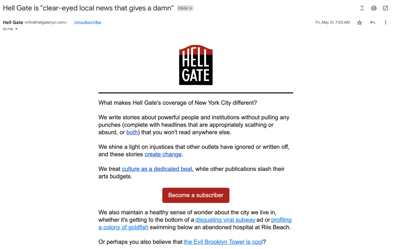 Hell Gate promo