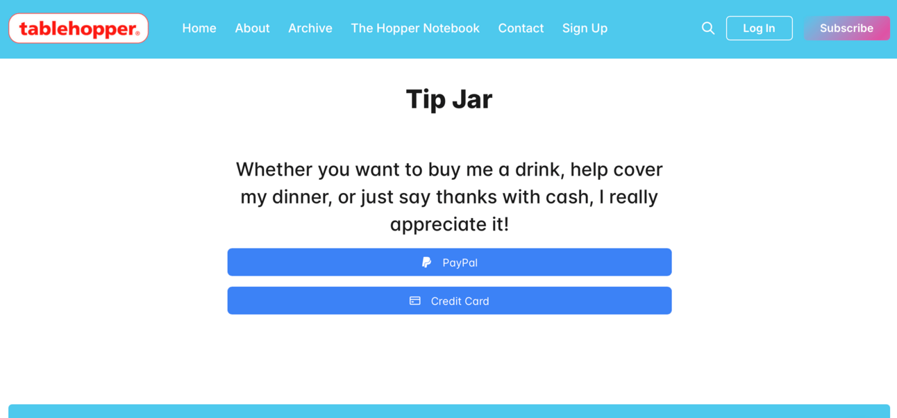 Tablehopper